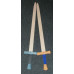 Meč 80cm - oranžový
